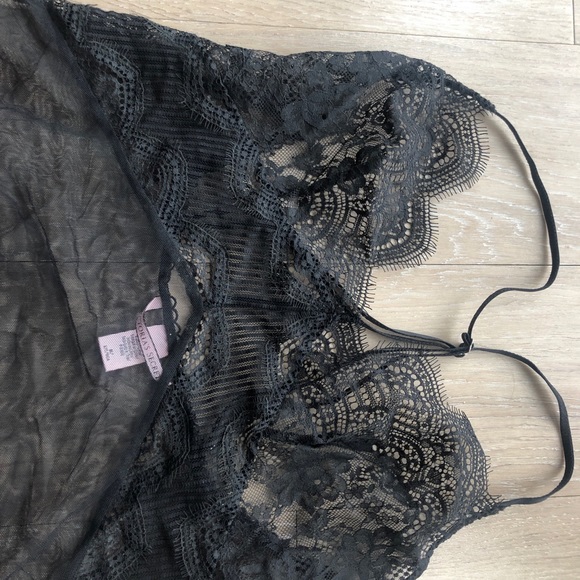NWOT Victoria Secret black lingerie set - Picture 3 of 4